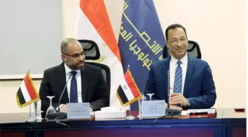 وزير الاتصالات يناقش مع نظيره اليمني تعزيز التعاون في التحول الرقمي.